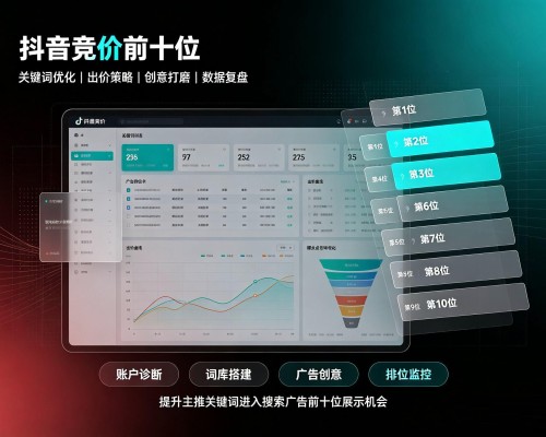 天台抖音搜索竞价